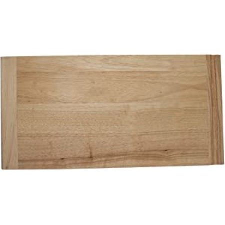 OMEGA NATIONAL PRODUCTS Cutting Board 22 in W x 23-1/2 in D x 3/4 in T, Solid Rubberwood Center 67.BB2022MUF5